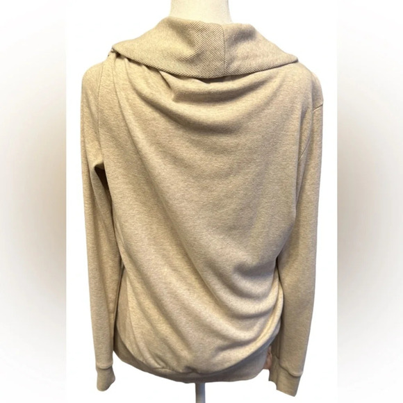 Banana Republic Pullover Button Sweater Cream Cotton Blend Size M Vintage Tag - Picture 2 of 4